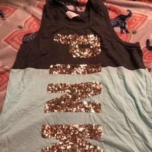 PINK racer back tank